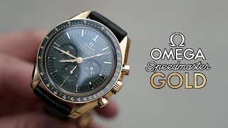 The Omega Speedmaster in MOONSHINE GOLD - Green Moonwatch
