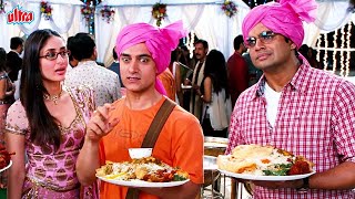 फ्री का खाना खाने गए दुसरो की शादी में | Aamir Khan | R. Madhavan |  3 Idiots Best Comedy Scene
