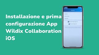 Installazione e prima configurazione App Wildix Collaboration iOS - Tutorial F.P. Telematica