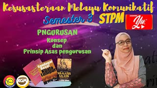 Pengurusan - Konsep dan Prinsip Asas Pengurusan