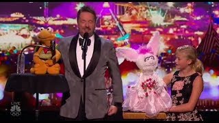 Darci Lynne and Terry Fator Bring The Best Ventriloquism Skills on America´s Got Talent 2017