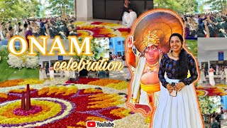 College Onam Celebration 😄😂 അടിച്ച് പൊളിച്ച് തിമർത്തു 🥳 #onamcelebration #trending #college