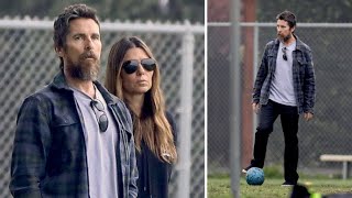 Christian Bale Is A Proud Papa As He Attends His Son's Soccer Game