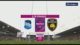 1/8 finals | French Barbarians 7s vs La Rochelle 7s | 2024 SuperSevens 2 (2024)