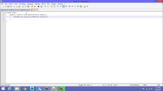 Lecture 2: A Simple Java Program (HINDI/URDU)