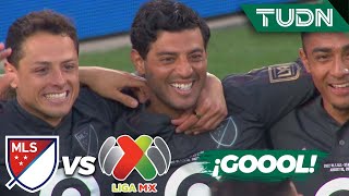 ¡GOL DE VESTIDOR! Carlos Vela marca de cabeza | MLS 1-0 Liga Mx | All Star Game 2022 | TUDN