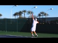 HD Slow Motion of Roger Federer, Andy Roddick, and others -- 2010 BNP Paribas Open