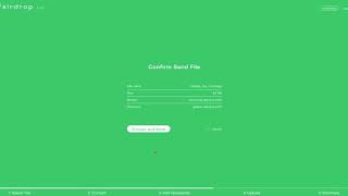 Fairdrop - encrypted file transfer