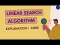 Understanding Linear Search Algorithm 👨‍💻🚀|| Explanation + Code in C++ || Born2Code