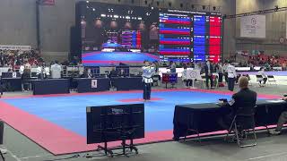 WORLD POOMSAE CHAMPS 2022 | RECOGNIZED INDIV MALE UNDER 30 | TGK 7 | PHILIPPINES | QUARTER FINALS