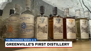 Upstate business becomes first distillery to open withing Greenville city limits