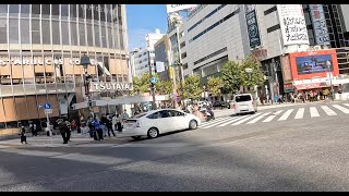 【交通無法地帯・渋谷の交通違反集】信号無視の悪質自転車、タクシー、DQNプリウス、違法な電動キックボードなど。2022年10月版【東京・渋谷】