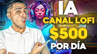 🎵 Crea un canal LoFi para MONETIZAR en YouTube con IA 💰🤖 | Tutorial GRATIS 🎶