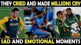 Emotion Moments In Cricket History..