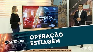 Operação estiagem | SBT Meio-dia (09/06/20)