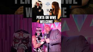 PENTA SHARES FIRST IMPRESSION OF WWE LOCKER ROOM!