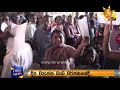 tense situation in negombo hospital due to strike