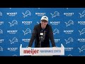 detroit lions coordinators meet with the media december 27 2024