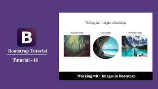 Bootstrap tutorial for beginners 16 - How to use responsive Image class in bootstrap