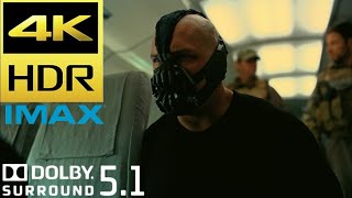 Bane Hijacks CIA Plane / Opening Scene in IMAX | The Dark Knight Rises (2012) Movie Clip 4K HDR