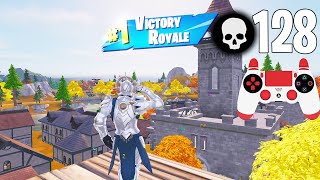 128 Elimination Solo Squads Gameplay "Build / Zero Build" Wins (NEW Fortnite Chapter 4)
