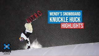 Wendy’s Snowboard Knuckle Huck: HIGHLIGHTS | X Games Aspen 2022