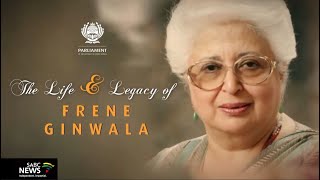 The life and legacy of the late Dr. Frene Ginwala