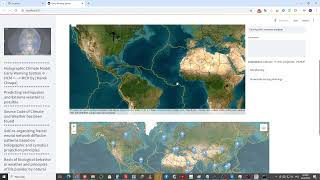 2025 02 26 14 04 Eerhquake Extreme weather warning Holgraphic Climate Model Atlantic