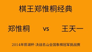 棋王郑惟桐经典 | 2014年荪湖杯·决战名山全国象棋冠军挑战赛 | 郑惟桐vs王天一