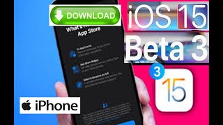 How To Install iOS 15 Beta 3 On iPhone And iPad  iOS Released New iOS 15 Beta 3  iOS 15 Beta 3