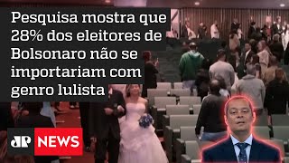 Pesquisa PoderData: 60% dos lulistas rejeitam casar filho ou filha com bolsonarista