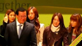 [Fancam] 091208 Yuri SNSD@Appointing of United Ambassadors for Global Life