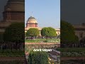 Mughal Garden is Now Amrit Udyan Rashtrapati Bhawan New Delhi #shorts