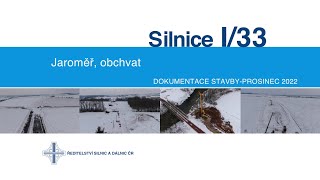 I/33 Jaroměř, obchvat (dokumentace stavby 12/2022)