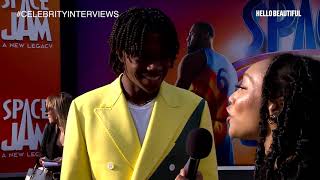 CEYAIR J WRIGHT Space Jam: A New Legacy Premiere Interview