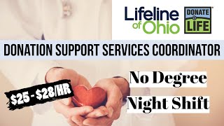 Work From Home with Lifeline of Ohio | Donation Support Services Coordinator | No Degree | APPLY!