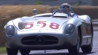 Sir Stirling Moss on the mighty 300SLR and his Mille Miglia record | Festival of Speed 2013