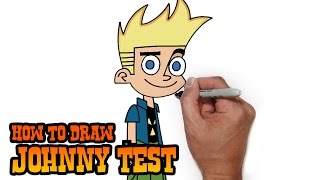 How to Draw Johnny Test- Step by Step Video