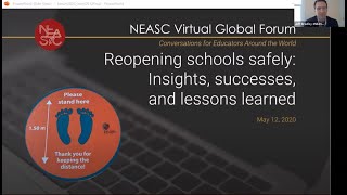 Reopening schools safely: Insights, successes, and lessons learned | #NEASCforum