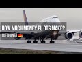 How much money pilots make #Lufthansa 🇩🇪 #airplane #aviation #pilot