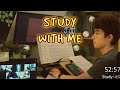 🔴LIVE 8 HOUR | Day 364 | study with me Pomodoro | No music, Rain/Thunderstorm sounds