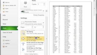 Office Assistant: Print Formatting