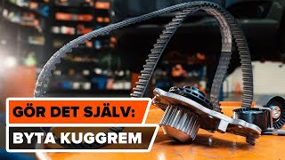 Så byter du kamremssats och vattenpump på PEUGEOT 307 (3H) [AUTODOC-LEKTION]