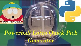 Powerball Lotto Generator | Don's Python Programming