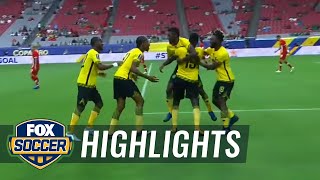 Shaun Francis makes it 1-0 with excellent goal vs. Canada | 2017 CONCACAF Gold Cup Highlights