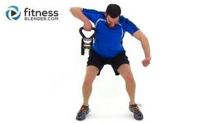 Full Length KettleBell Workout Video - Total Body Kettlebell Routine