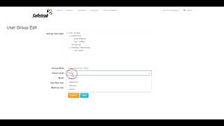 Safetrak - Hoe voeg je een groep toe