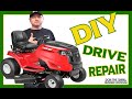 Lawn Tractor Drive Belt Replacement On Troy-Bilt MTD Cub Cadet Mowers Step By Step Video