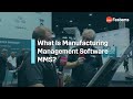 MTD CNC Interview: What is Manufacturing Management Software MMS?