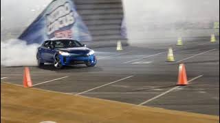 Stock Kia Stinger drift 2019 SEMA